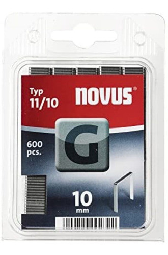 Grapa tipo G 10 mm 600 uni Novus