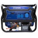 Generador Hyundai Gasolina 6/6,5 Kw/Kva P.eléctrica monofásico Abierto c/ruedas