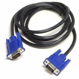 [0150129] Cable VGA macho - macho 1,8 mts, delgado con conector azul para monitores
