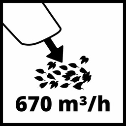 [3433555] soplador de hojas inalámbrico 18v  Einhell | 200 km/h.