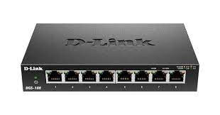 Switch Dlink Plug Play 8 puertos Gigabit DGS108