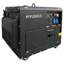 Generador Hyundai Diesel 5/5,3 Kw/Kva Partida eléctrica monofásico Cerrado