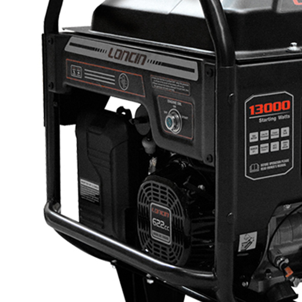 Generador Gasolina LC 13002 - 10 Kw. Partida Eléctrica C/Batería 380 Volt
