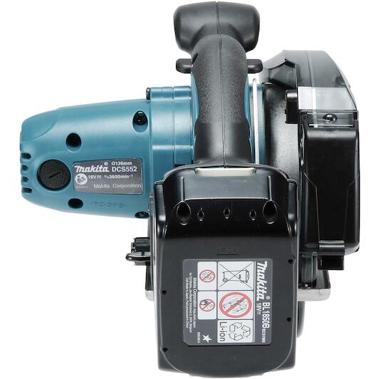 Cortadora de Metal 5-3/8  makita dcs552rtj