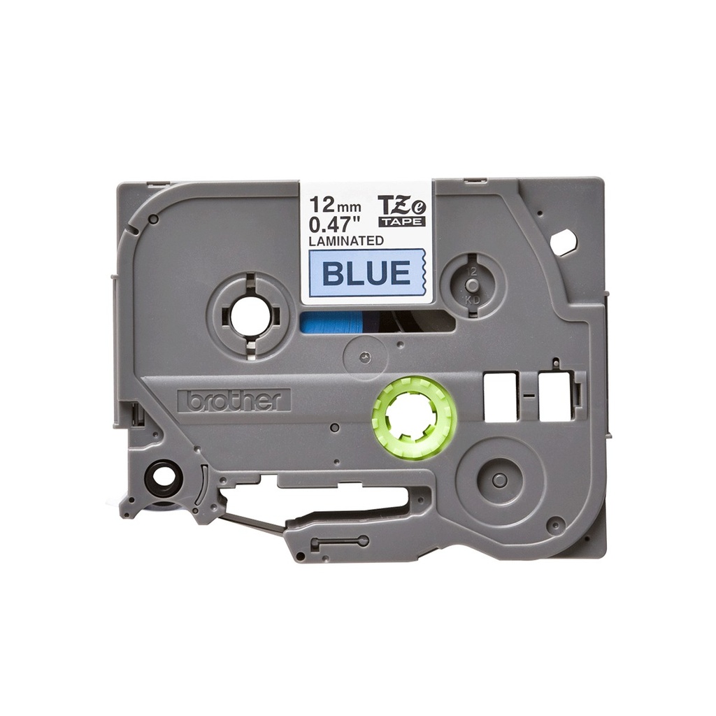 Cinta Brother Negro Sobre Azul 12 mm TZE531