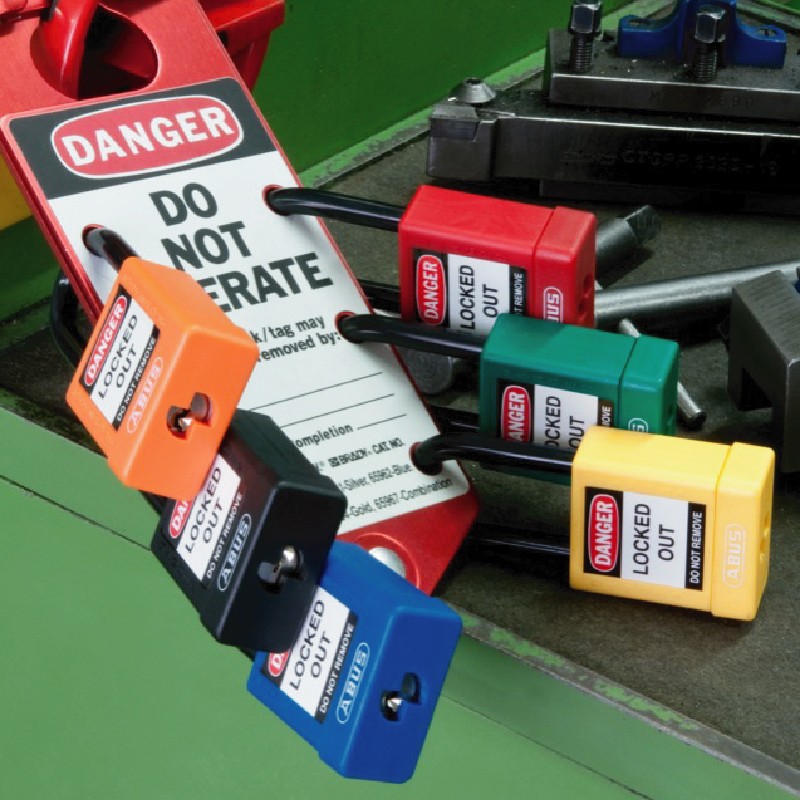 Candado Dieléctrico 74/40 HB38 KD AZUL ABUS