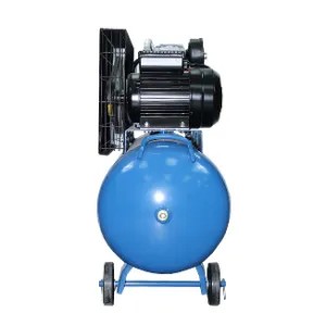 Compresor Hyundai Monofásico 3HP 100L 115psi Correa