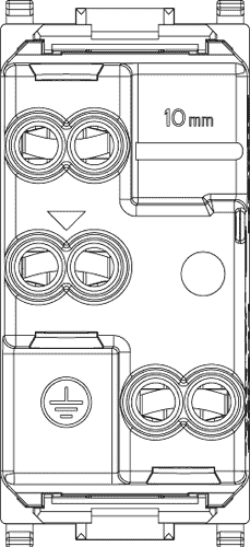 Toma VIMAR 2P+T 10A P11 blanco