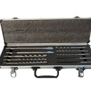 SET 10 UNIDADES (1 PUNTO , 1 CINCEL, 8 BROCAS) CAJA METAL