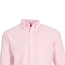 Camisa Oxford Manga Larga Rosa M/L - T/M