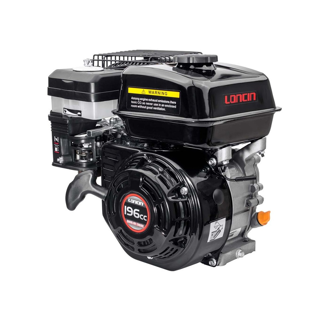 Motor Loncin, mod. G200F, gasolina - 6,5HP 4 tiempos