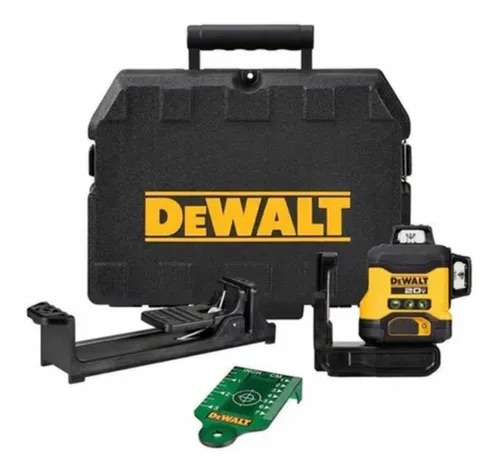 Nivel laser dewalt verde 12/20 Volts 3 lineas DCLE34031B