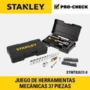 Juego de dados stanley 1/4  37 piezas STMT82672-0