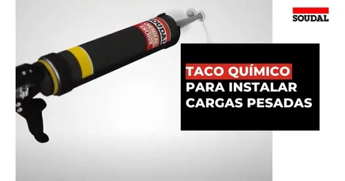 Taco químico soudal CA 1400 280ml