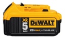 Batería Ion de Litio 20 V 5.0 Ah dewalt DCB205-B3