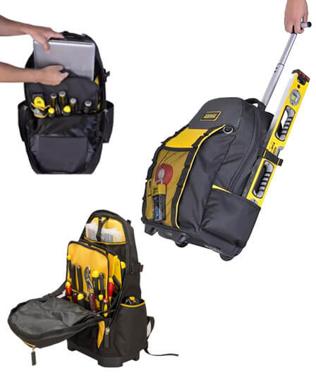 Mochila para herramientas stanley con ruedas FATMAX