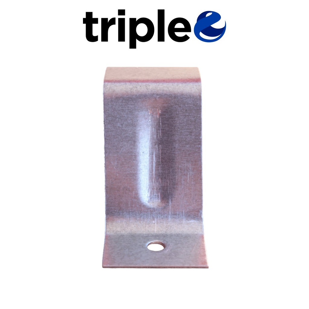 Clip omega 1 mm Zincado H 50MM