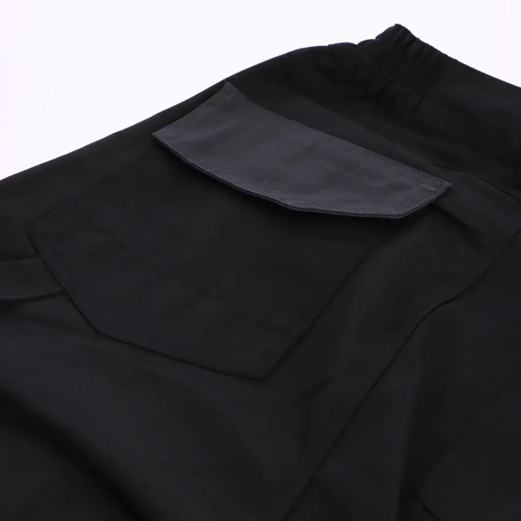 Pantalon Cargo negro Alta resistencia