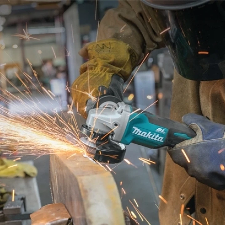 Esmeril Angular Inalámbrico Makita DGA455RF 18V LXT 115 mm