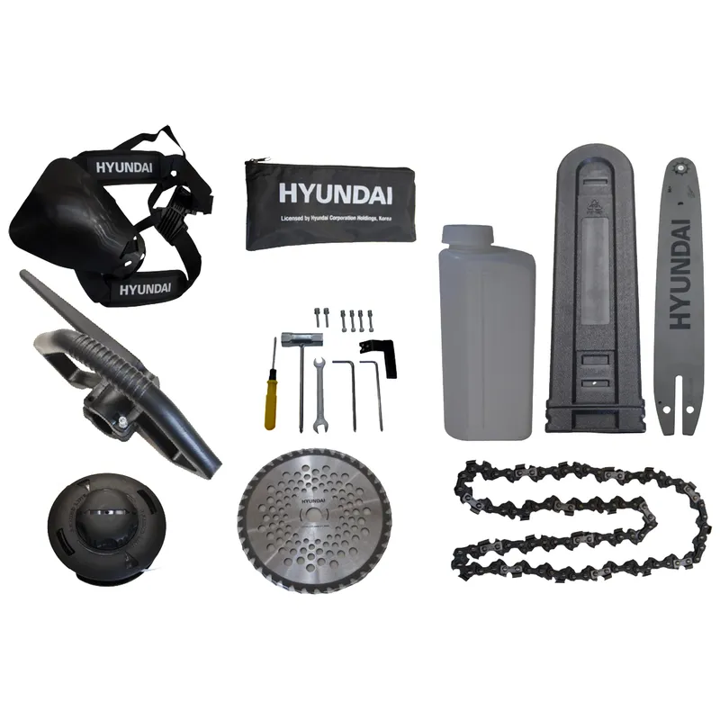 Desbrozadora multifuncional Hyundai 5 en 1 52 CC