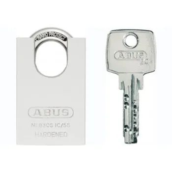 CANDADO ACERO ROCK 83CS/55 KD LLAVE PUNTO CAJA