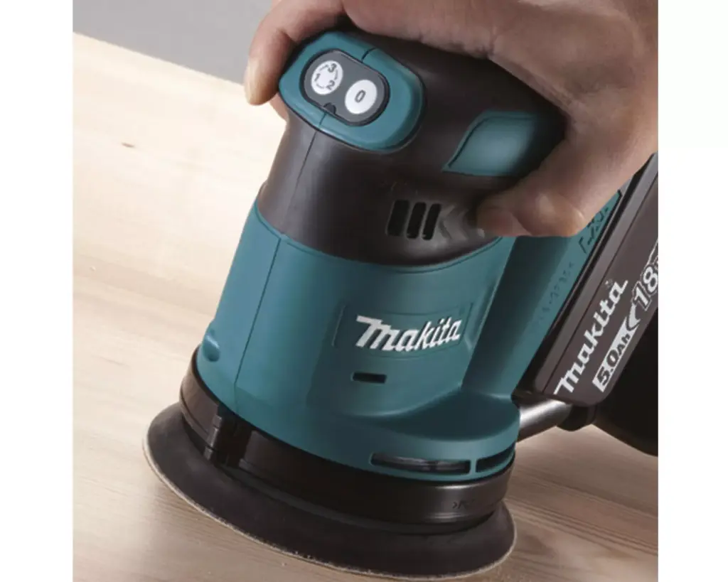 Lijadora rotorbital inalambrica Makita  123 mm DBO180z