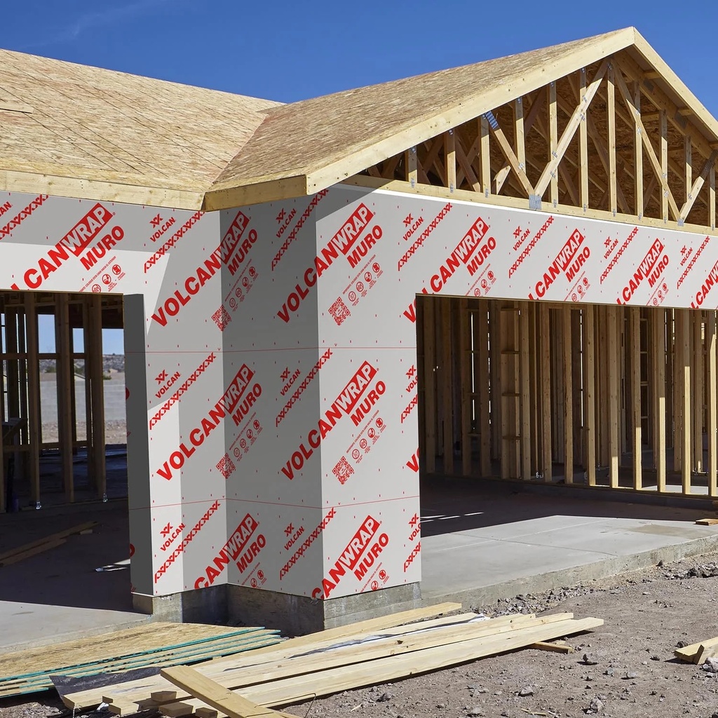 Membrana Hidrófuga Volcán Wrap muro 75m2