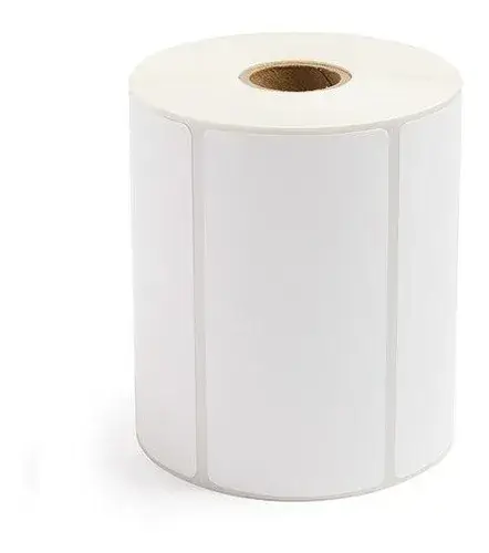 Rollo Etiqueta Adhesiva Semibrillo para Zebra 50x100 500 Unidades