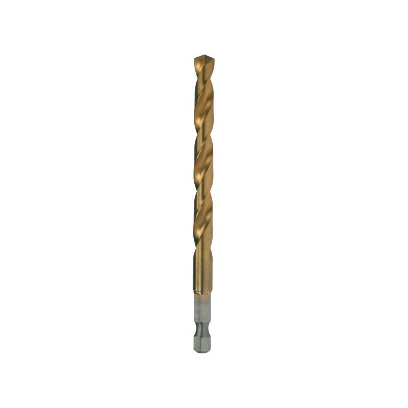 BROCA METAL HSS-TiN (MANGO HEX 1/4, MZ TIPO CORTO) 2.5MM
