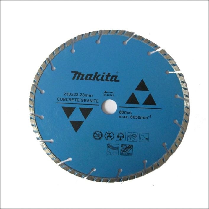 Disco Diamantado Makita Turbo Segmentado 230 mm (9 pulgadas) D-44345