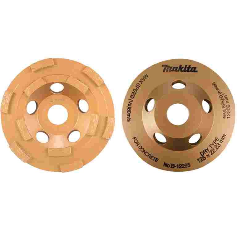 Copa Diamantada Makita B-12295 Doble Segmento 125 mm para PC5001C