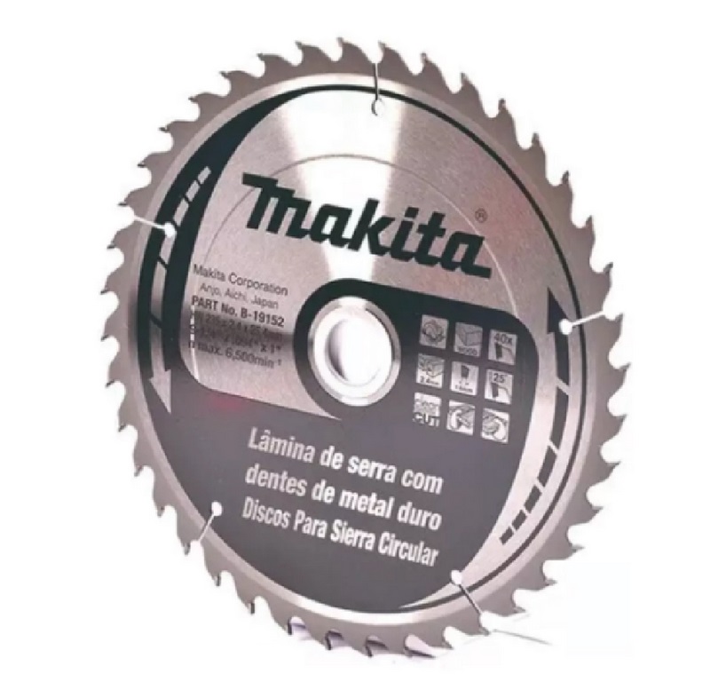 DISCO DE SIERRA PARA MADERA T.C.T. 235X25.4X80T