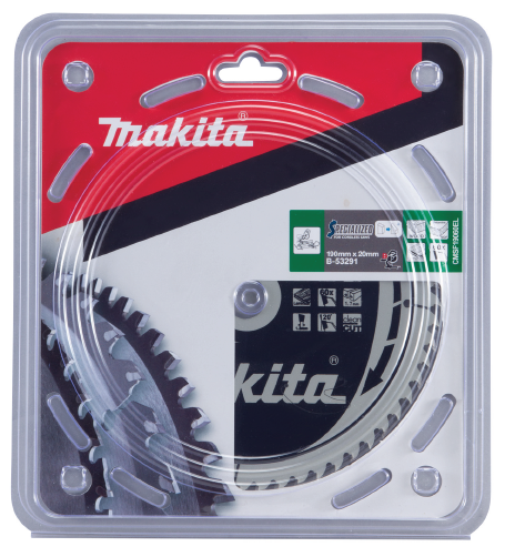 Disco de Sierra T.C.T. 260x25,4x100T (Madera) Makita D-65442
