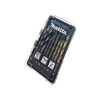 Set de brocas Makita 9 Unidades Metal-madera-concreto