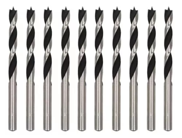 SET BROCA MADERA 10 PZS 5x86 MM