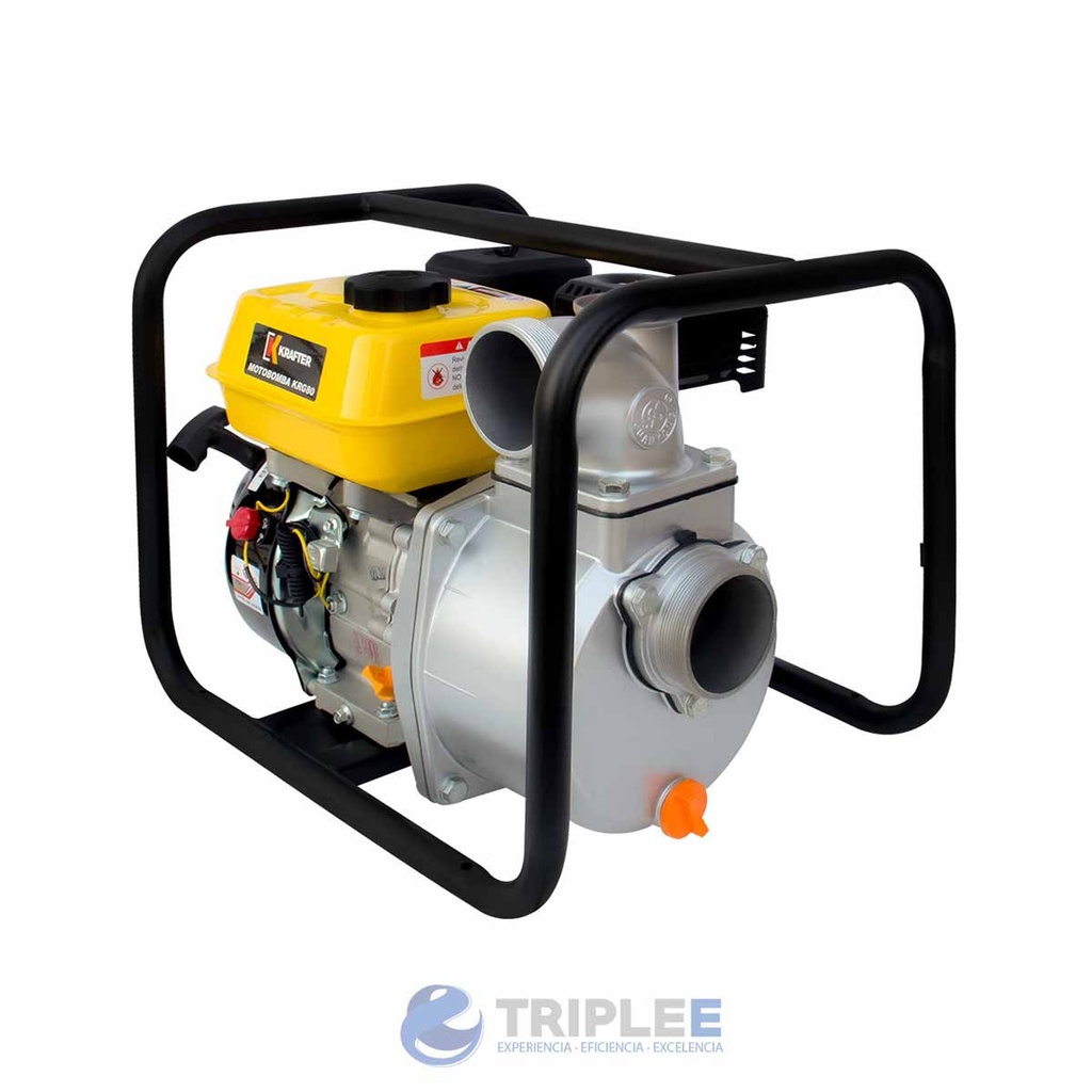 Motobomba Gasolina 6,5 HP 3x3 KRG80 