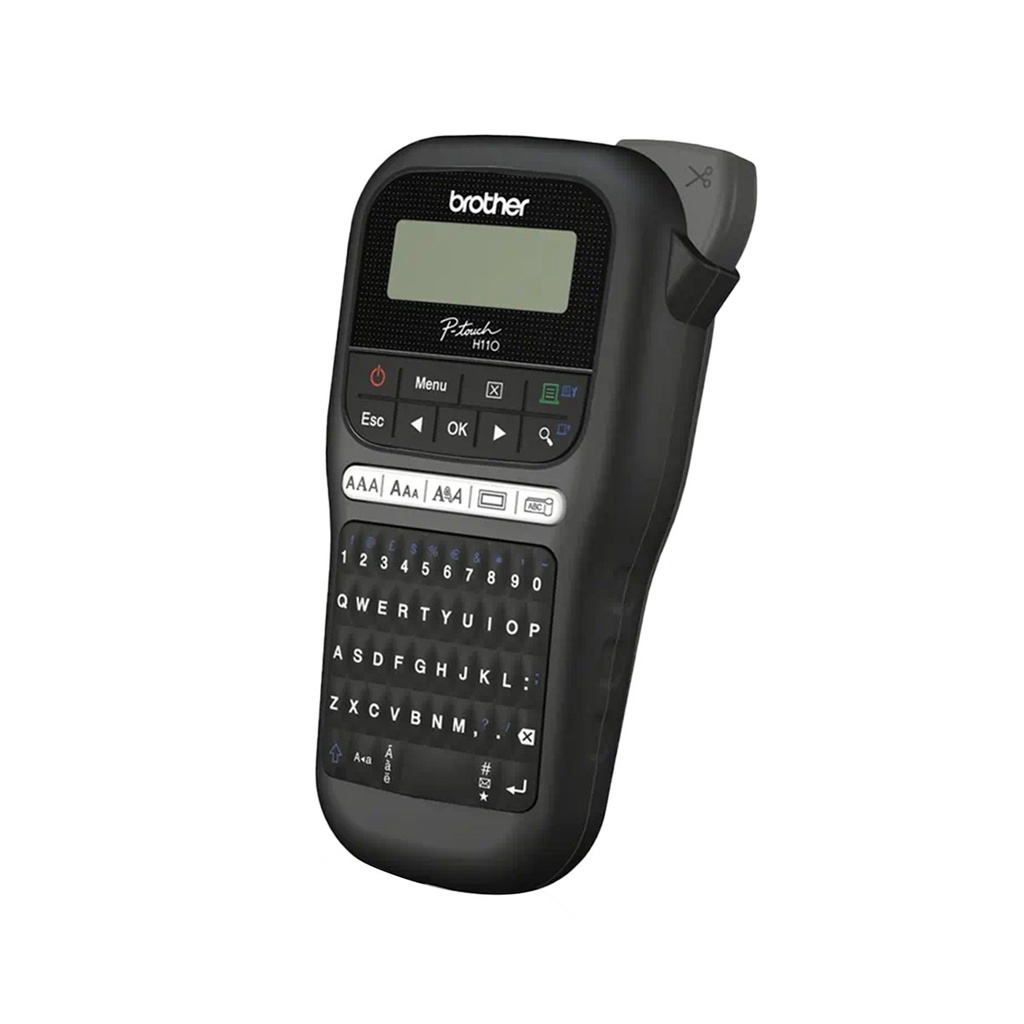 Rotuladora Portatil negra Brother PT-H110BK