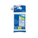 Cinta Brother TZeMQE31 – Negro sobre Rosa Pastel, 12 mm