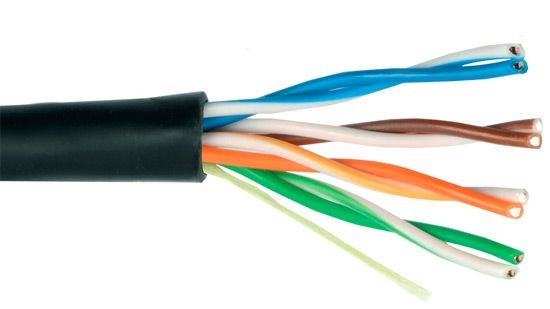 Cable UTP Exterior Categoría 6 100% Cobre