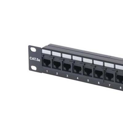 Patch panel 24 puertos Categoria 6 