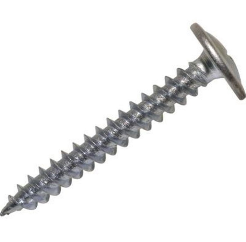 Tornillo cabeza lenteja Punta fina 8X1 1/4" 100U