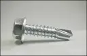 Autoperforante tornillo hexagonal pta 3  12-14X1 1/2 100U