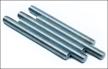 Barra hilo metro zincado brillante de 3/8-16 X 1m