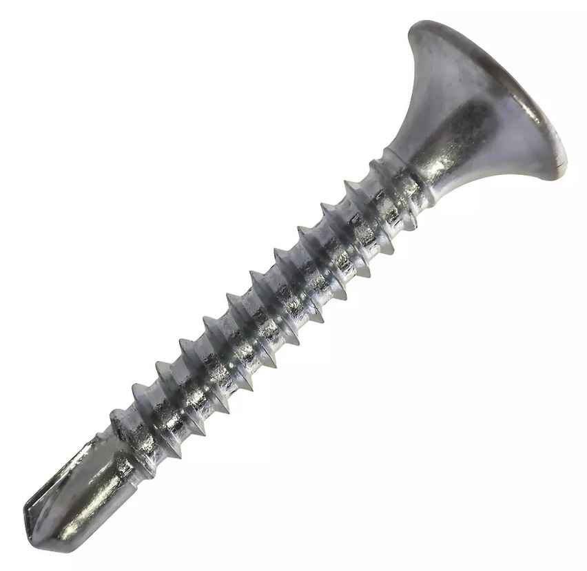 Tornillo volcanita cabeza trompeta punta broca  8-18X2 1/2 250U