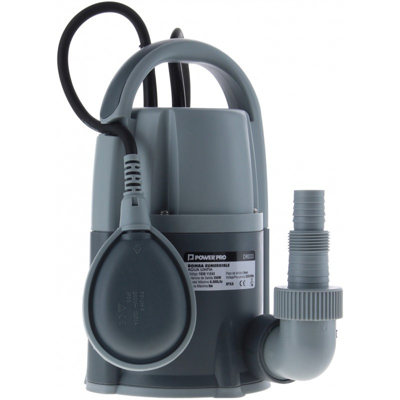Bomba agua sumergible  DR075 0.75HP AGUA LIMPIA - POWER PRO