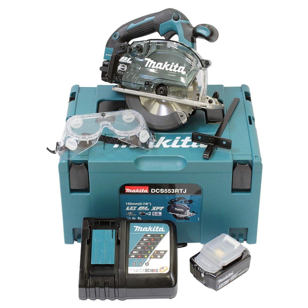 Cortadora de Metal 6 makita DCS553RTJ (150mm)