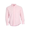 Camisa Oxford Manga Larga Rosa M/L - T/M