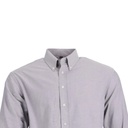 CAMISA OXFORD M/L GRIS T/S