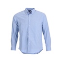 CAMISA OXFORD M/L CELESTE T/L