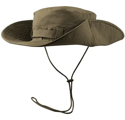 Gorro pescador canvas ripstop verde